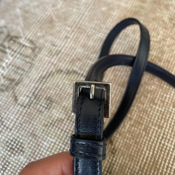 Yves Saint Laurent medium Bellechasse crossbody / Deep Marine YSL PLB482051-1217 - Picture 5 of 16